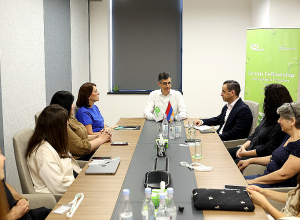 Ucom Fellowship-ի մասնակիցները Ucom-ում հանդիպեցին Ռալֆ Յիրիկյանի հետ
