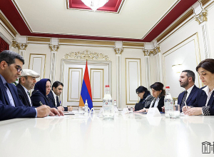 Ռուբեն Ռուբինյանն ընդունել է Հայաստանում Իրանի դեսպանին