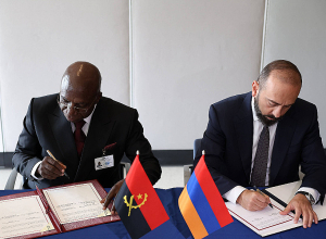 Հայաստանն ու Անգոլան համաձայնագիր են ստորագրել